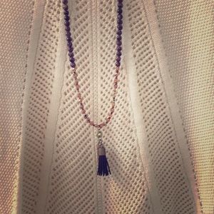Women’s tassel necklace